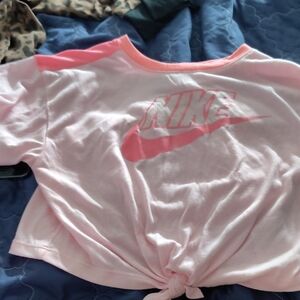 Nike Light Pink Logo Tee